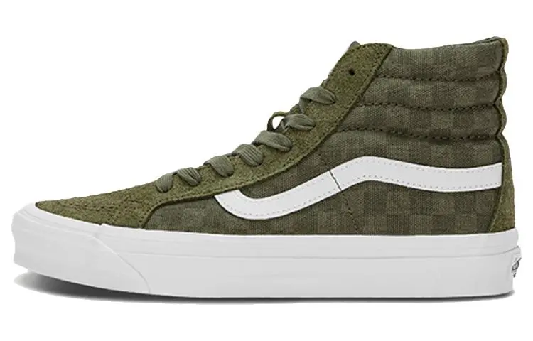 Sk8 Og Vans-Hi Lx 'Checkerboard - Grape Leaf'