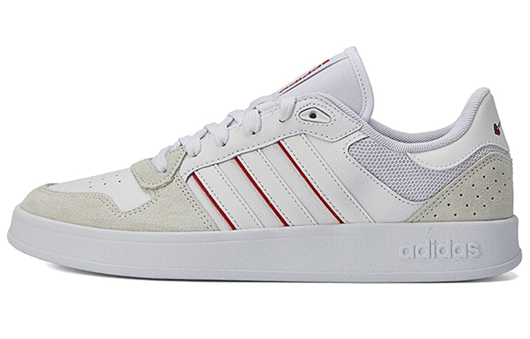 Мужские кеды adidas Breaknet Plus (бело-красные)
