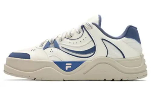 FILA FUSION 50 50 Cushioning Low top Skateboard Shoes Men's Blue White