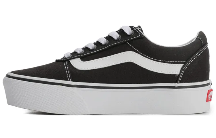 Vans Ward Lightweight Low top Skateboard Shoes Women's Black