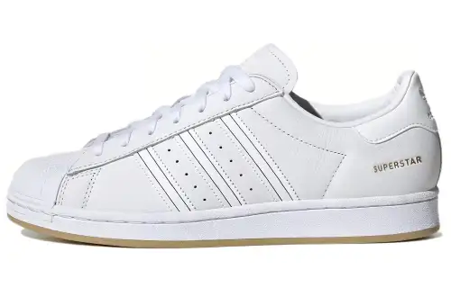Adidas Originals SUPERSTAR Abrasion Resistant Low top Skateboard Shoes Unisex White