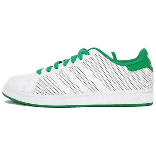 Adidas Originals Stan Smith Slip Resistant Abrasion Resistant Low top Skateboard Shoes Men's White Green