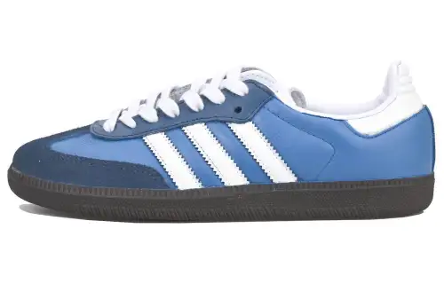 Adidas Originals Samba Vlad Vintage Low top Skateboard Shoes Unisex Blue White