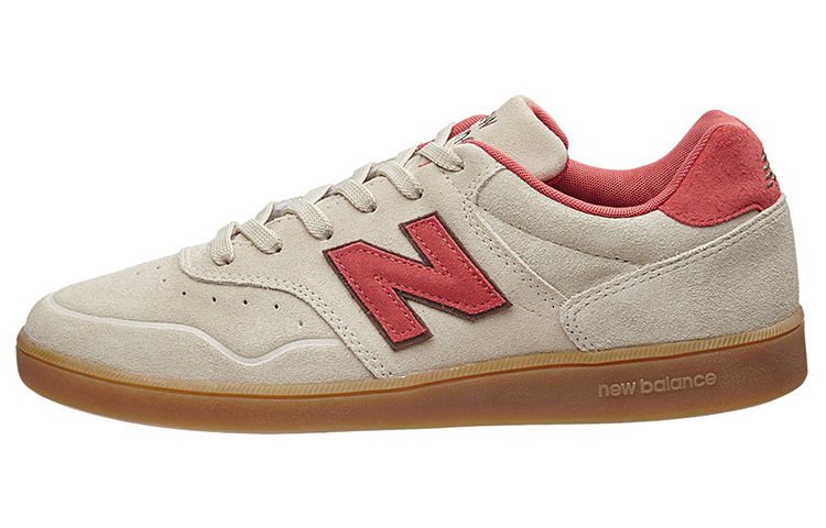 New Balance NB 288 Skateboard Shoes Men's Low Top Pebble Gray/Rusty Red