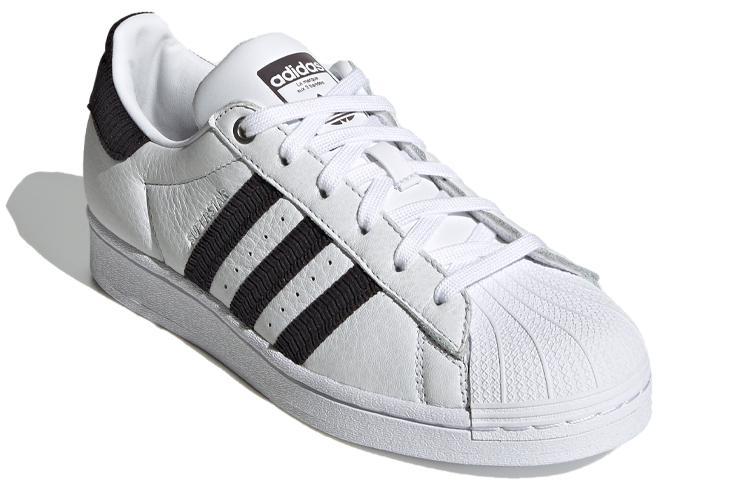 Женские кроссовки adidas originals SUPERSTAR (черный / белый) — Чёрный / белый — фото 3