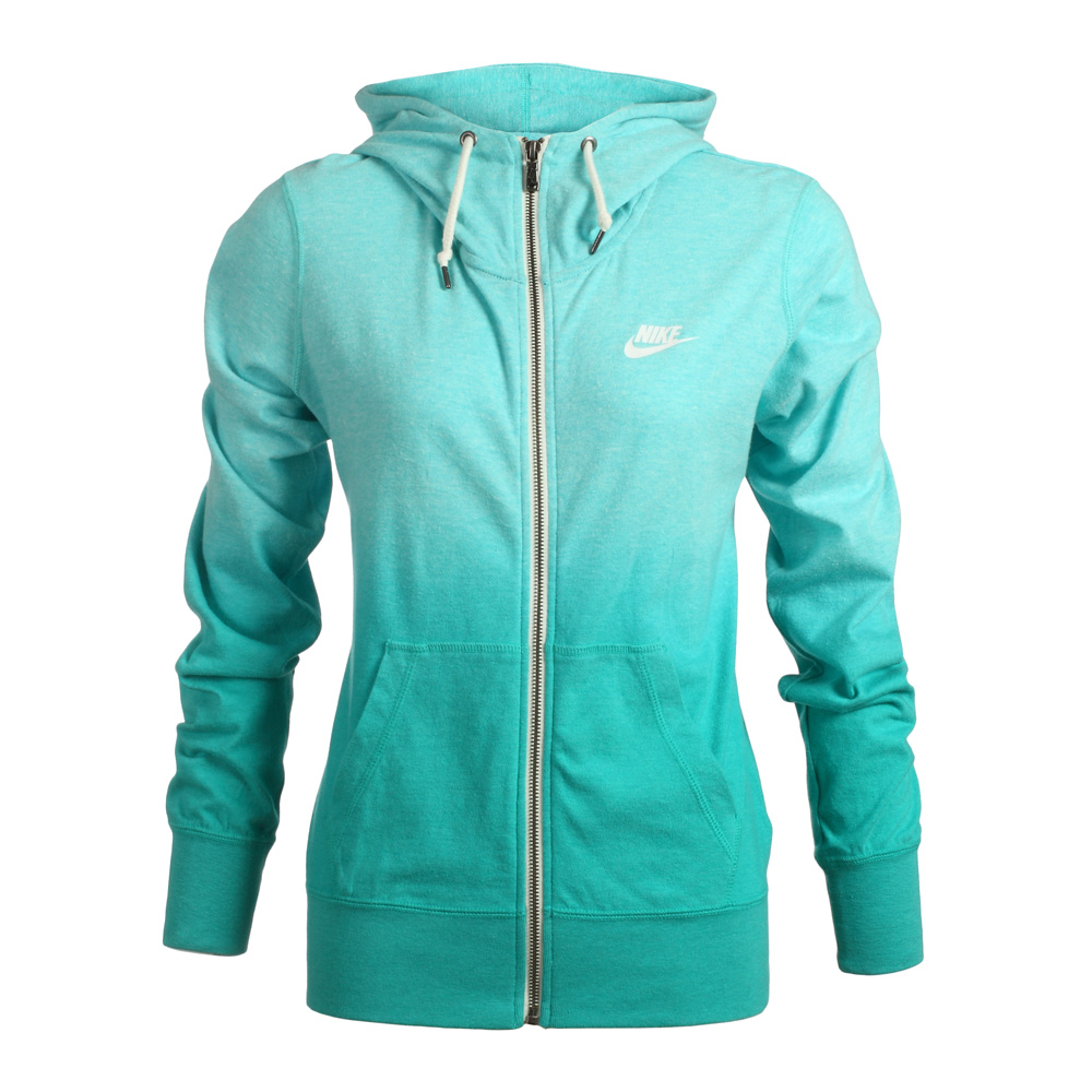 Женская куртка Nike AS GYM VINTAGE FZ (серая)