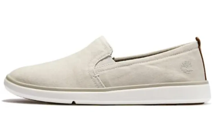 Timberland Skateboard Shoes Men's Low Top Beige