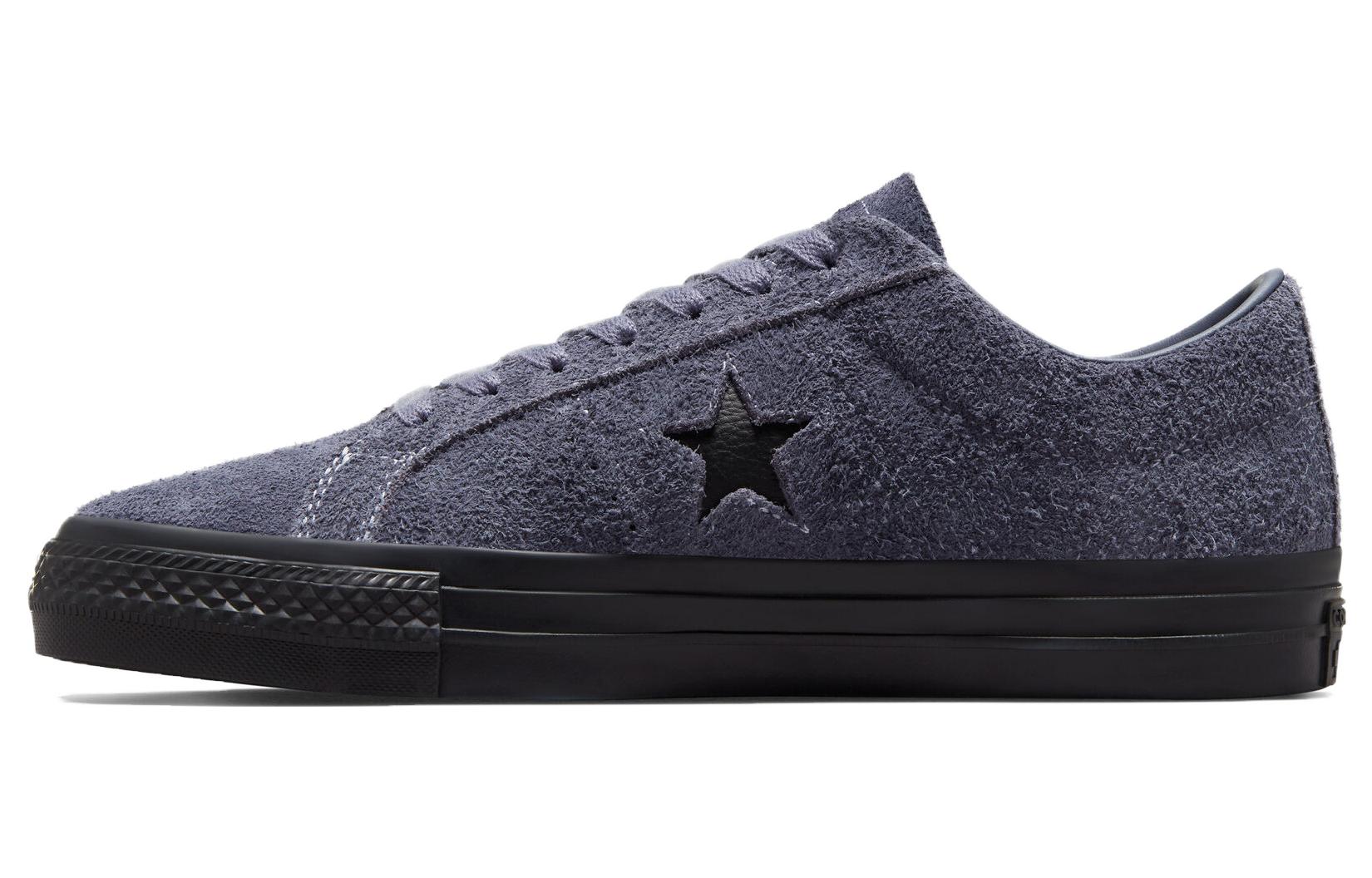 One Star Converse Pro Vintage Suede Low 'Dark Moth Black'