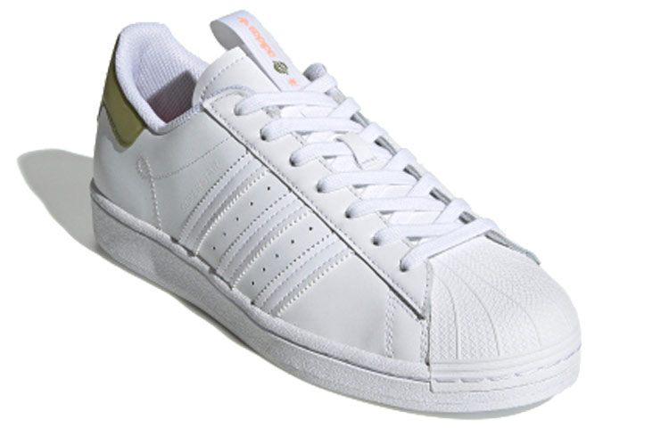 Кеды adidas originals Superstar (бело-зеленые) — фото 3
