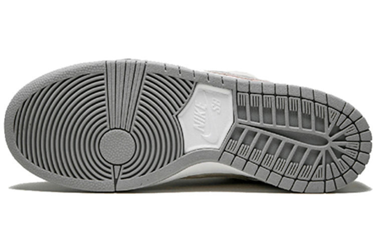 Кеды Nike Dunk SB Ishod W Flat Silver (серо-розовые) — Серый / розовый — фото 5