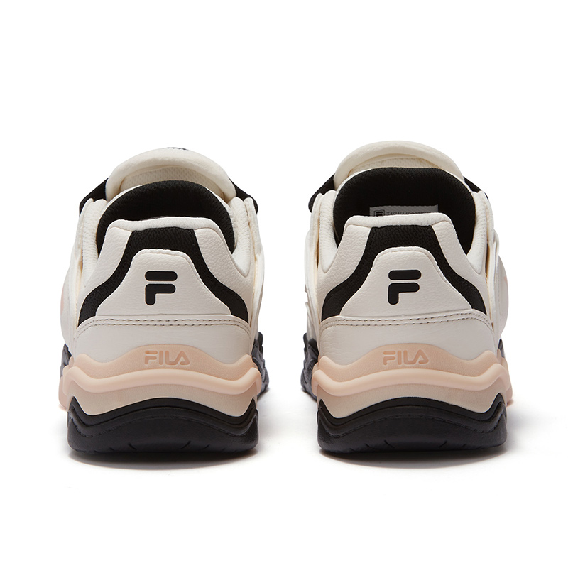 Женские кеды Fila Fusion Kickdx (бело-черные) — 奶白/黑 — фото 3