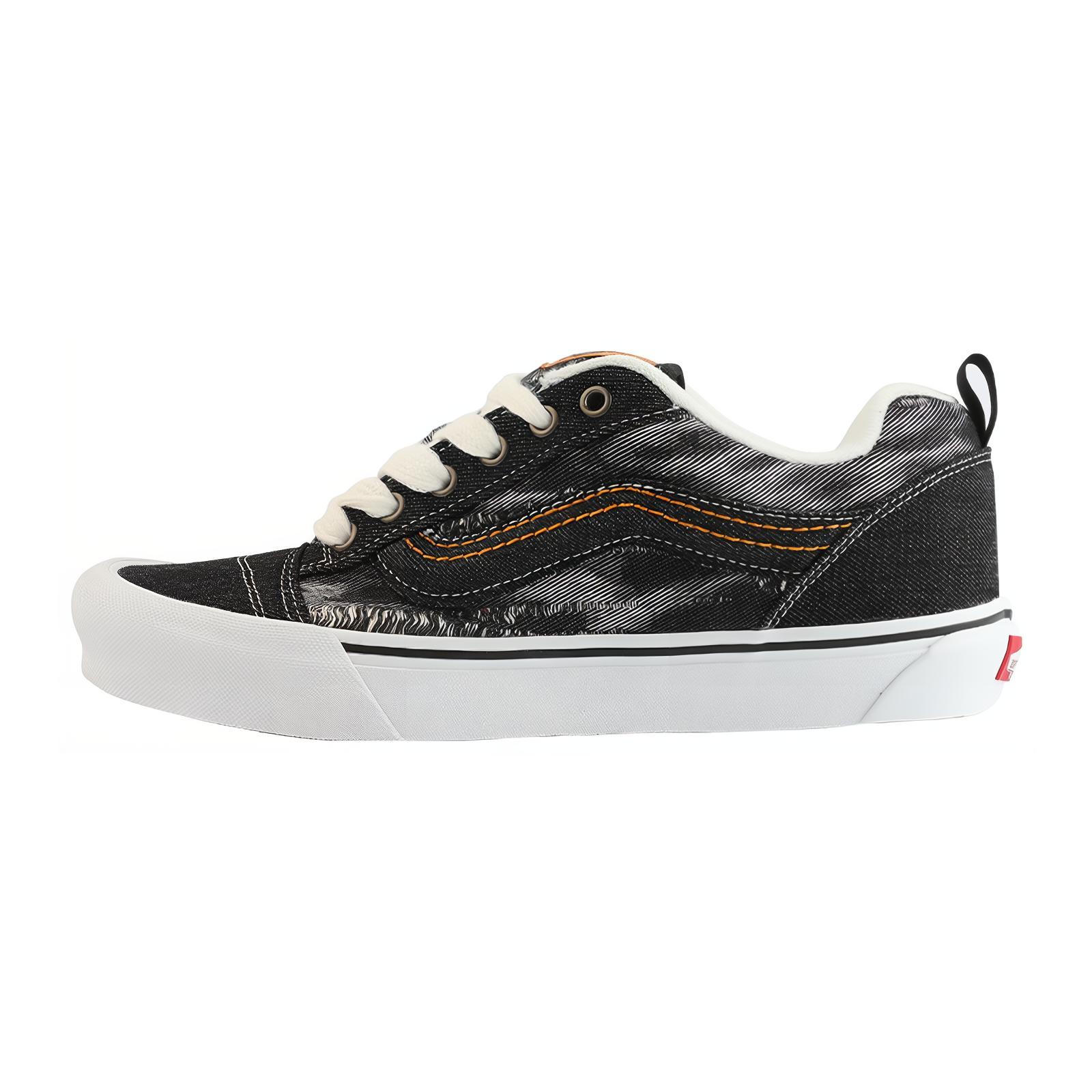 Vans Knu Skool Low top Skateboard Shoes Unisex Black