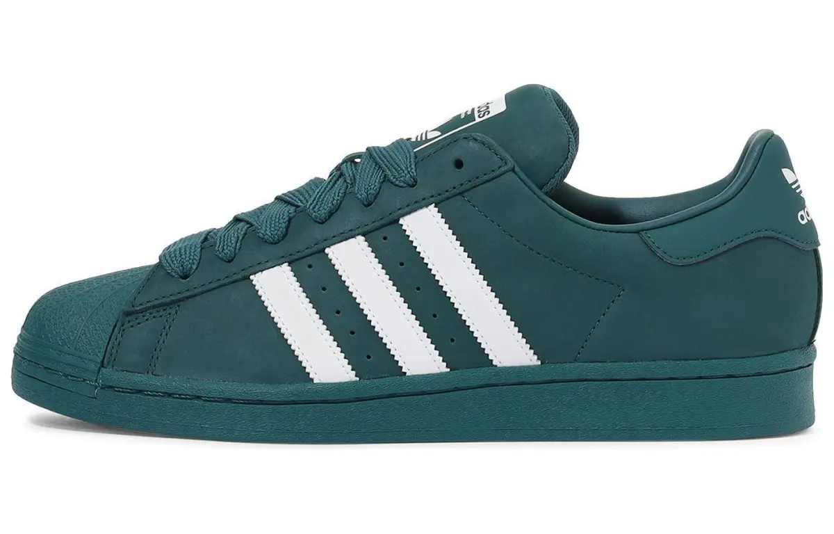 Adidas Originals SUPERSTAR Low top Skateboard Shoes Unisex Green White