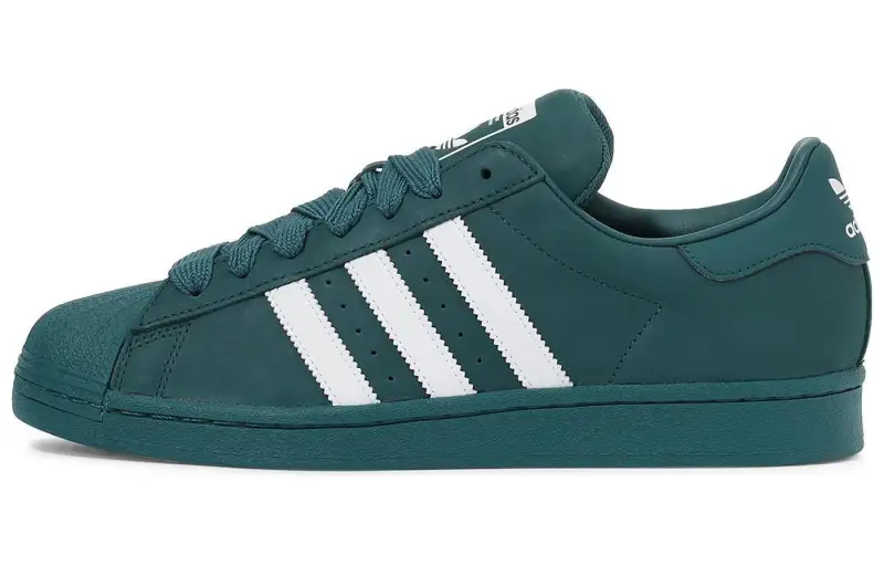 Adidas Originals SUPERSTAR Low top Skateboard Shoes Unisex Green White