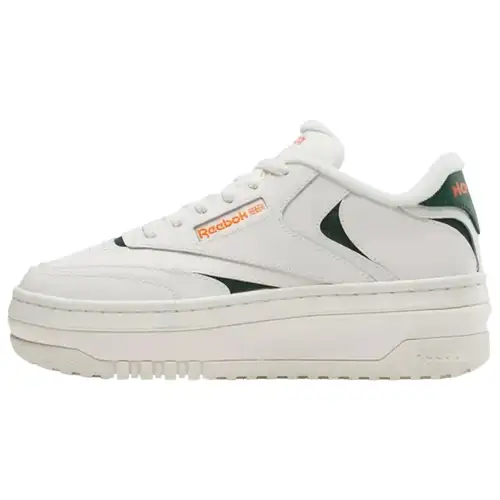 Club C Wmns Reebok Extra 'Chalk Green Orange' Women's