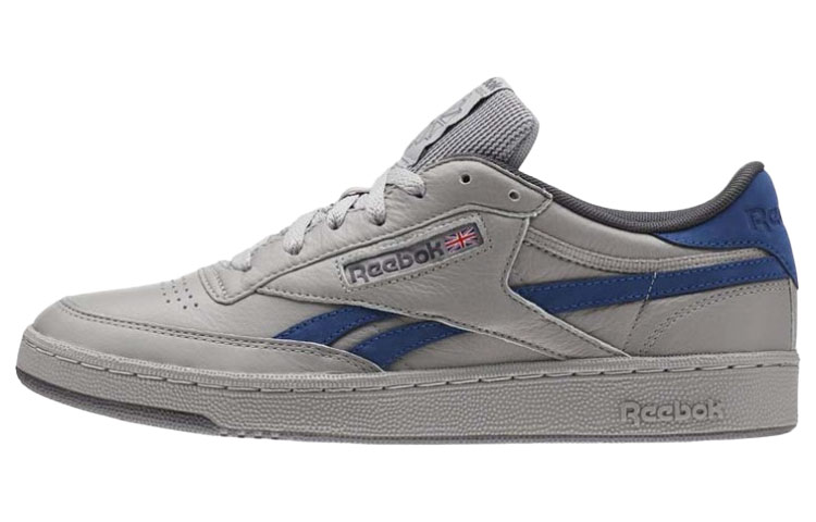 Reebok Revenge Skateboard Shoes Men's Low Top Concrete Gray