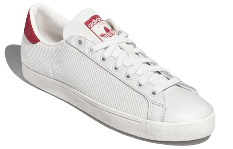 Мужские кеды adidas Rod Laver Vintage (белый/красный) — Белый / красный — фото 3
