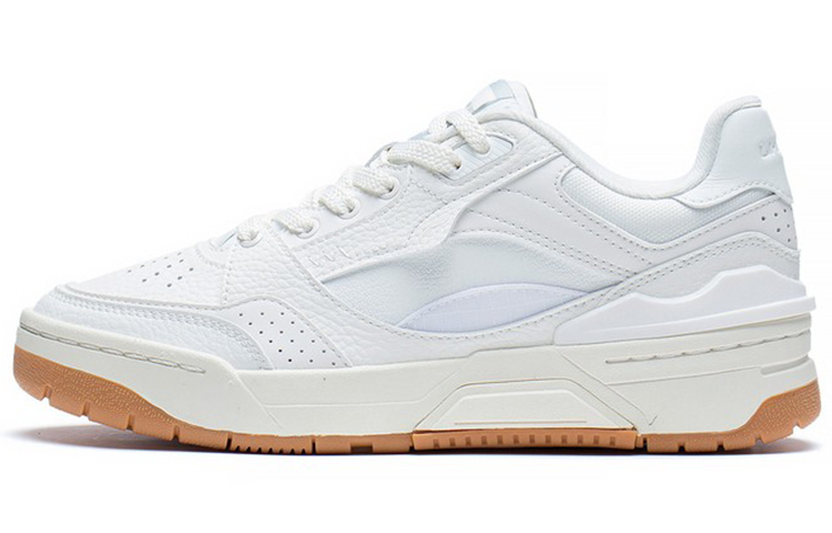 Li Ning RSR 101 Lightweight Non slip Lightweight Low top Skateboard Shoes Men's Mist White