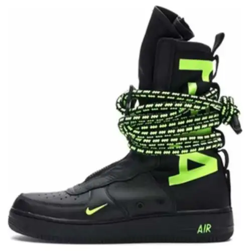 Nike Sf Air Force 1 High Black Volt