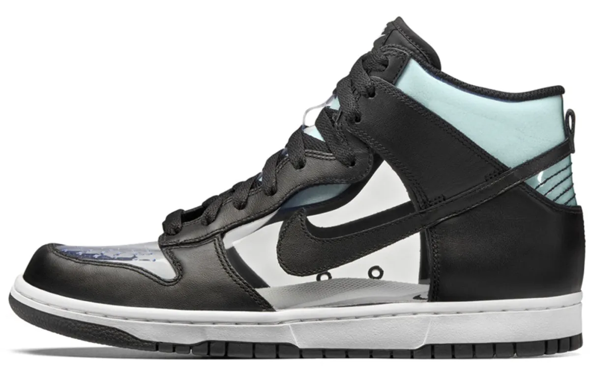Nike Dunk High Comme Des Garcons Clear