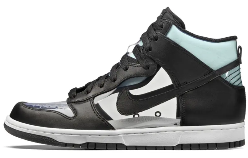 Nike Dunk High Comme Des Garcons Clear
