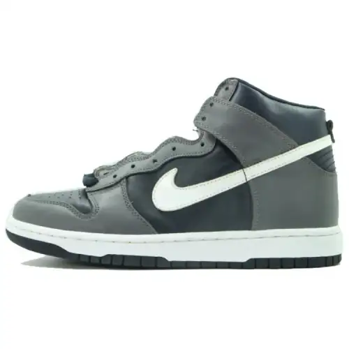 Nike Dunk High Light Graphite Dark Obsidian