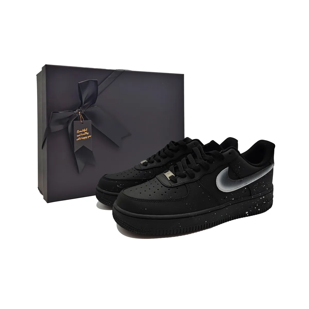 Nike Air Force 1 Nightfall Sparkling CYN Collection Slip Resistant Abrasion Resistant Slip Resistant Abrasion Resistant