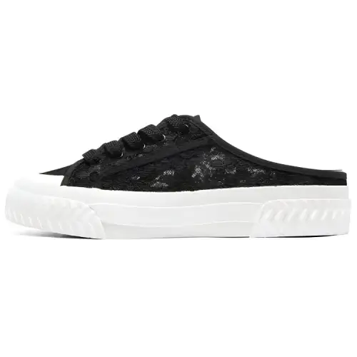Skechers Street Trax Hi Mesh Slip on Abrasion Resistant Abrasion Resistant Low top Skateboard Shoes Women's Black