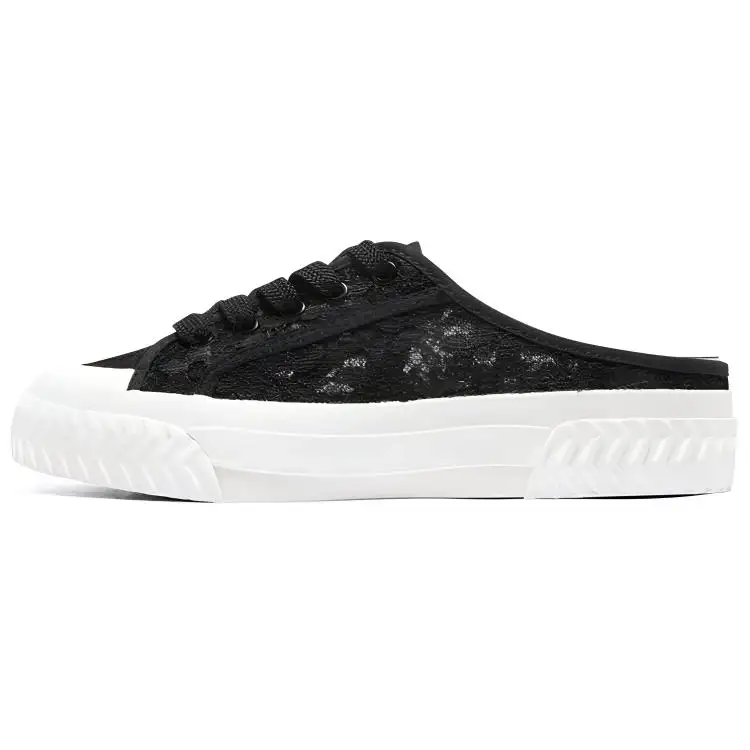 Skechers Street Trax Hi Mesh Slip on Abrasion Resistant Abrasion Resistant Low top Skateboard Shoes Women's Black