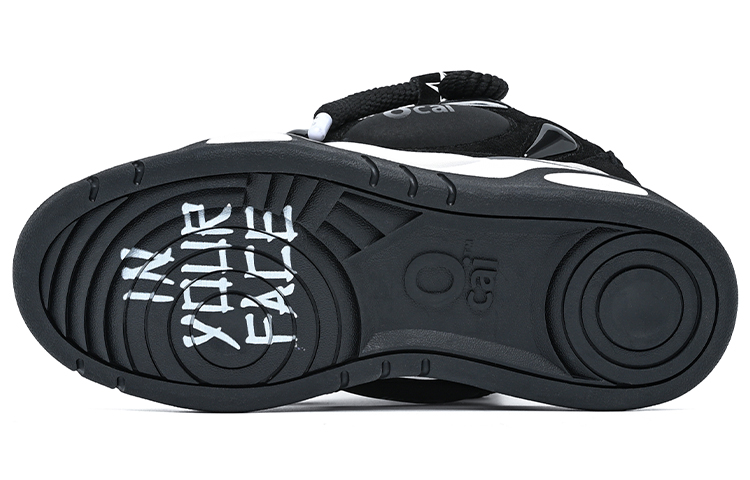 STA RETRO x Ocai Black Flag Low top Skateboard Shoes Unisex Black