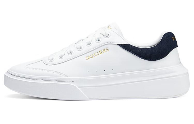 Skechers Court Classics Low top Skateboard Shoes Men's White Blue