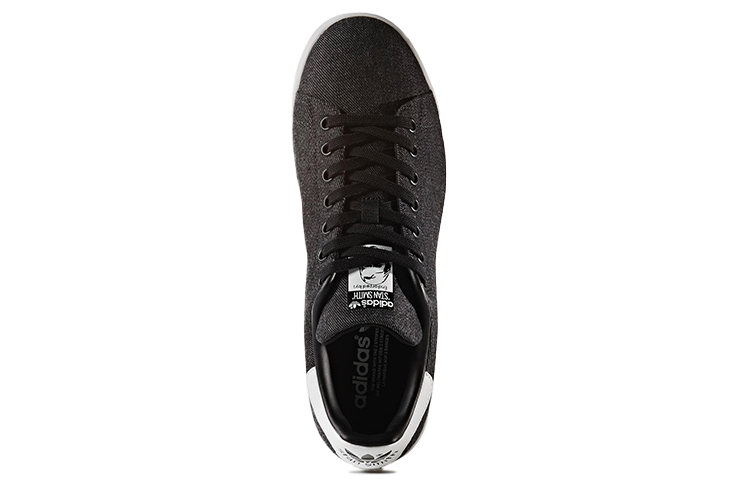 Кеды adidas originals Stan Smith Denim Abc (черные) — фото 4