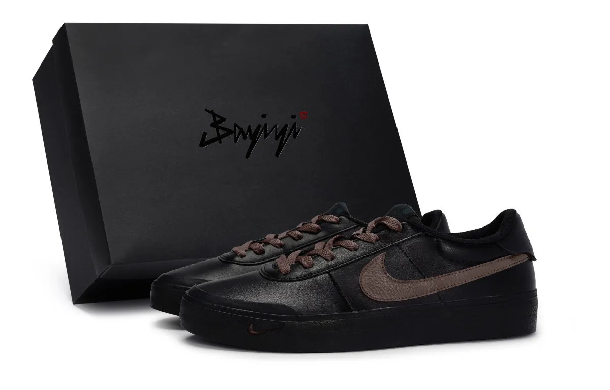 Nike Court Shot Slip Resistant Abrasion Resistant Slip Resistant Abrasion Resistant Low top Skateboard Shoes Unisex