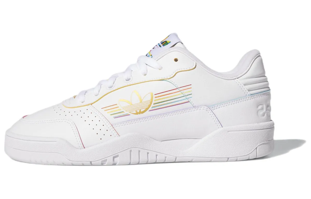 Adidas Originals Carrera Low Leather Coverage Low top Skateboard Shoes Unisex White