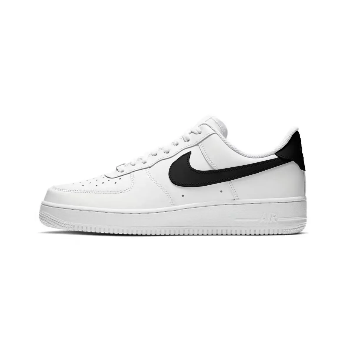 Nike Air Force 1 Low top Skateboard Shoes Unisex White Black