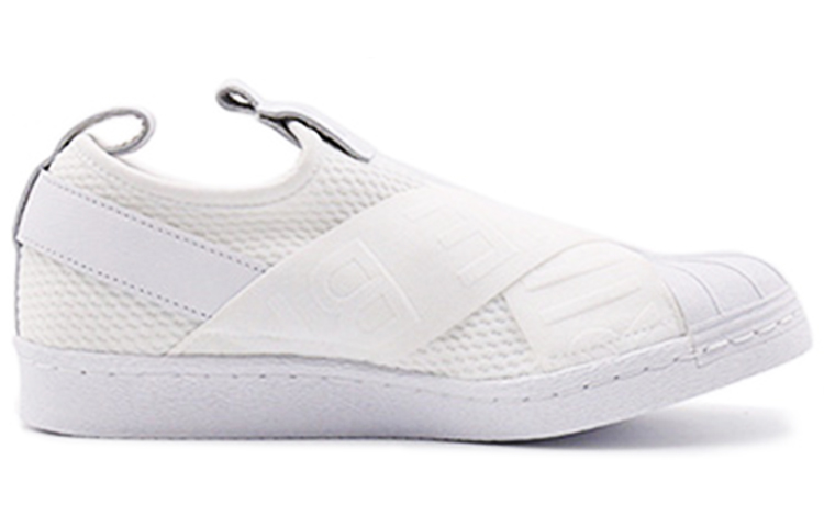 Женские слипоны adidas originals Superstar серия Slipon (белые) — фото 2