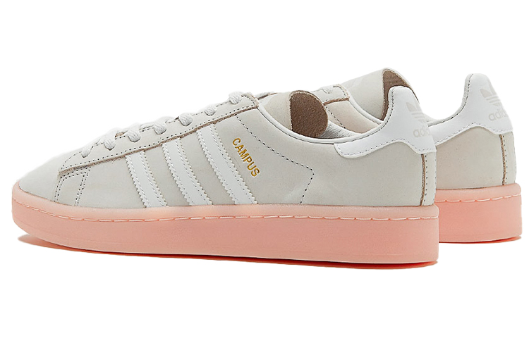 Женские кеды adidas originals CAMPUS 00s (бело-розовые) — фото 4