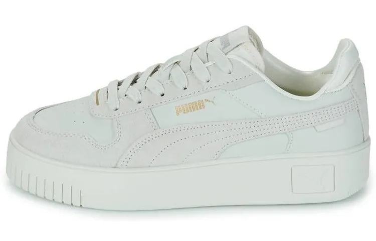 PUMA Carina Street SD Cushioning Abrasion Resistant Low top Skateboard Shoes Women's White