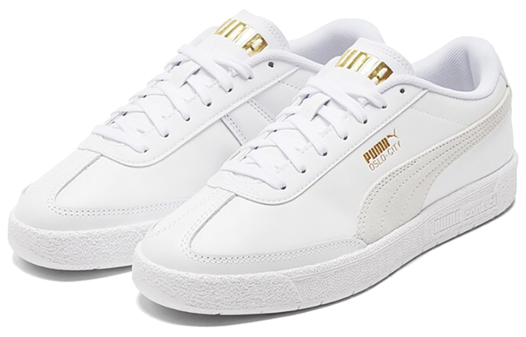 Кеды PUMA Oslo-City (бело-серые) — Белый / серый — фото 3