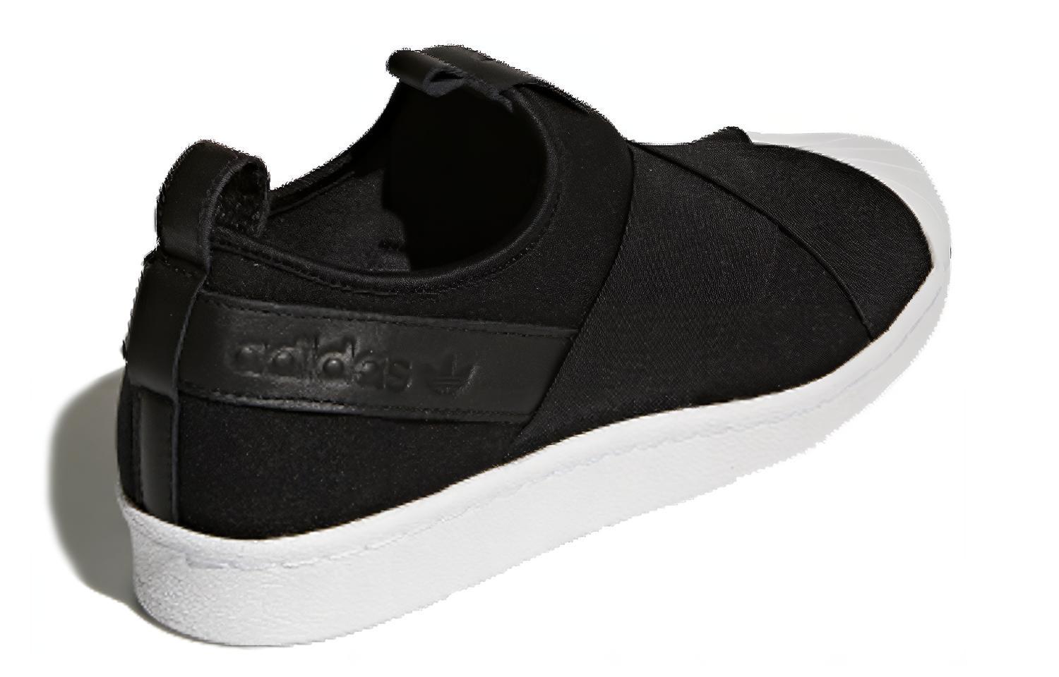 Кеды adidas Superstar SlipOn (черно-белые) — фото 3