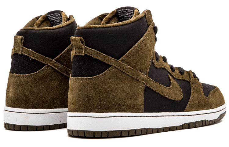 Мужские кеды Nike Dunk SB Pro (черно-коричневые) — Чёрный / коричневый — фото 4