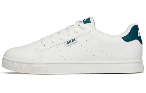 Anta Life Collection Casual Low top Skateboard Shoes Men's White Green