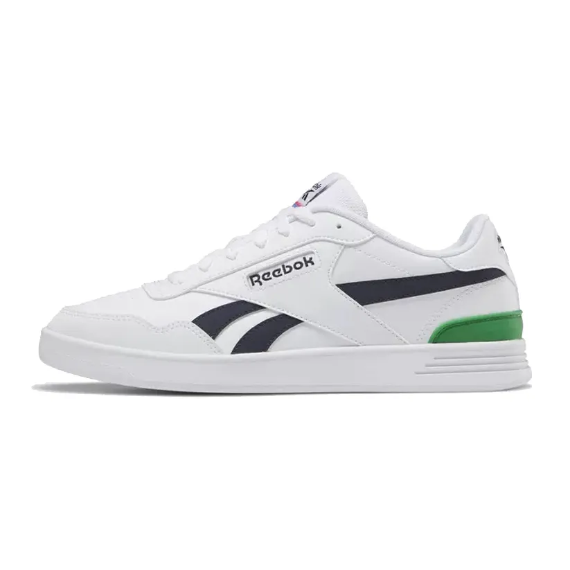 Reebok Court Advance Clip 'White Black Green'