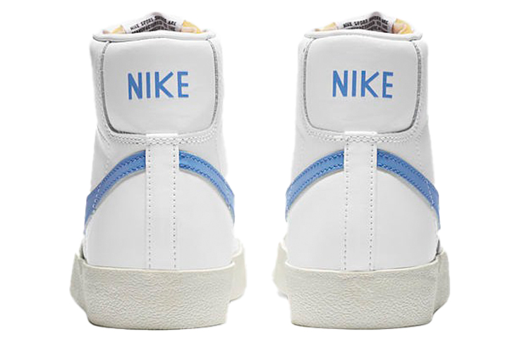 Женские кеды Nike Blazer 77 "Royal Pulse" (бело-синие) — фото 5