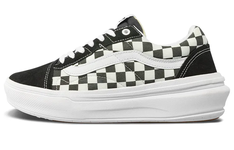 Vans Overt CC Abrasion Resistant Low top Skateboard Shoes Unisex Black White