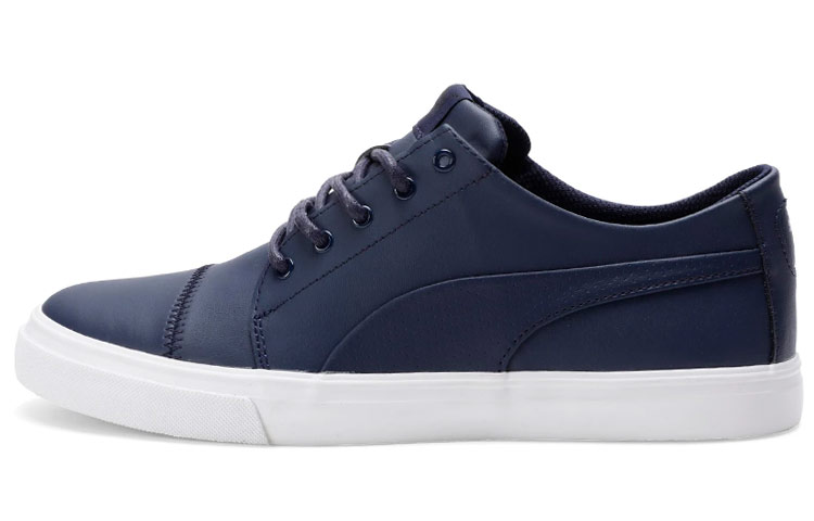 PUMA Skateboard Shoes Men's Low Top Marine Blue