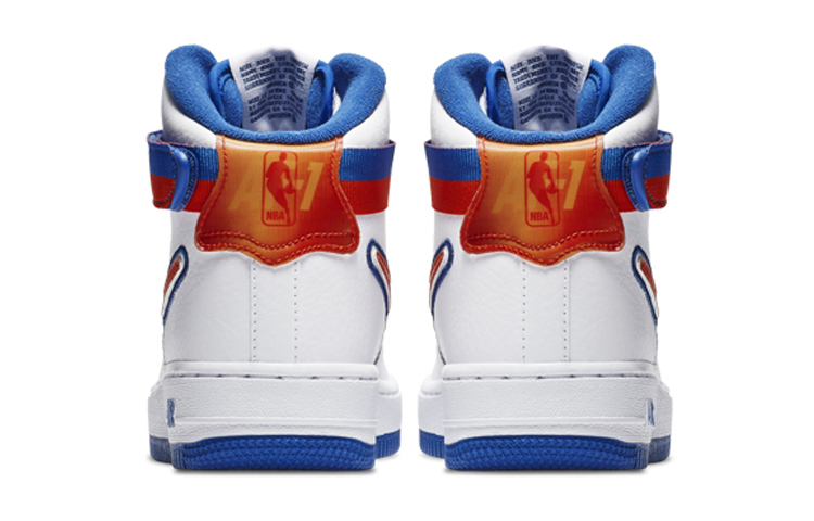 Кеды Nike Air Force 1 LV8 Sport (белый / синий / красный) — фото 5