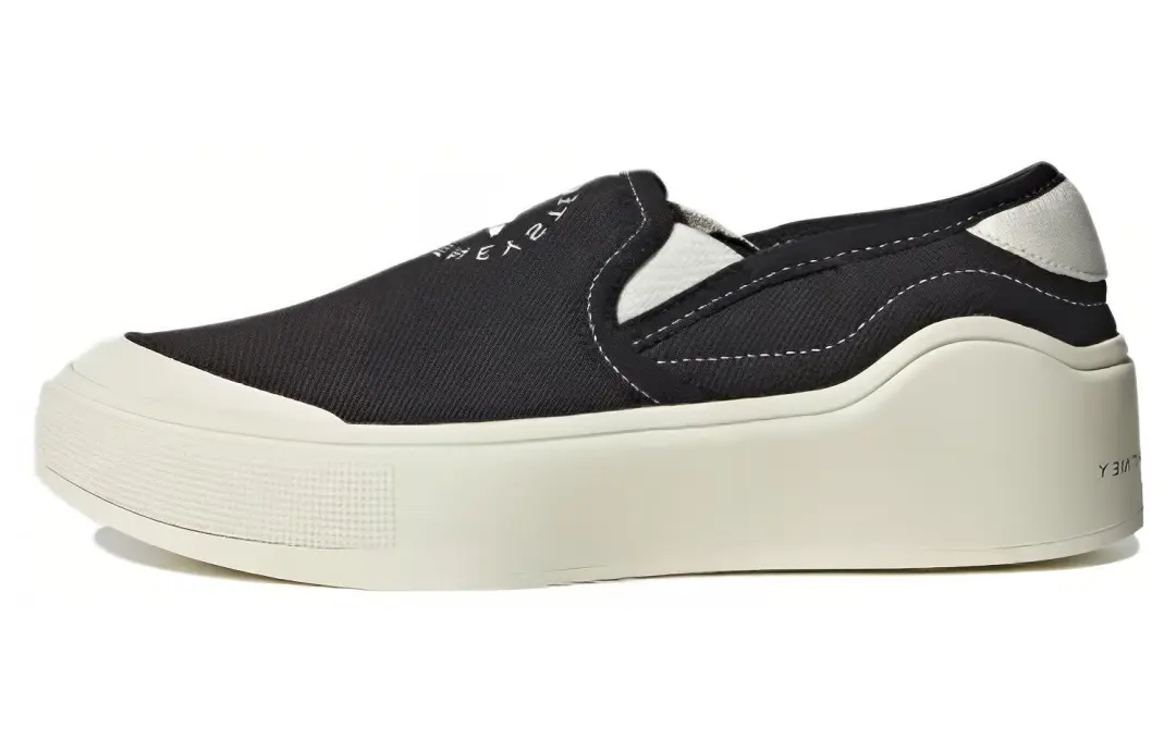 Adidas Stella McCartney x Adidas Wmns Court Slip-On 'Core Black'