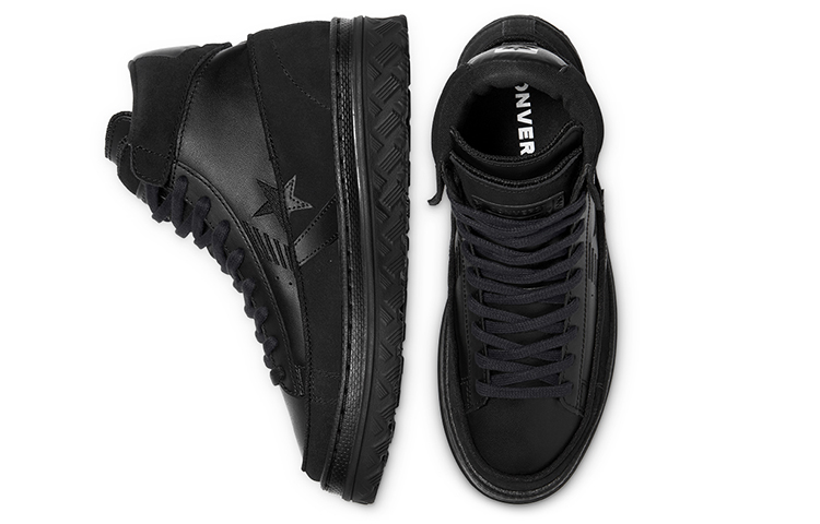 Кеды Converse Cons Pro Leather X2 High Top (черные) — Чёрный — фото 4