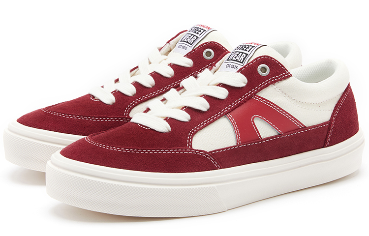 Vision Street Wear Stick Light Low top Skateboard Shoes Unisex Red Mystical Warrior